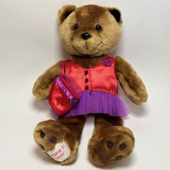 Phebe Phillips Tweakie P. Bailey 12" Plush Bear - Picture 3 of 5